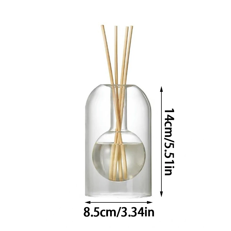 vase en verre décoratif